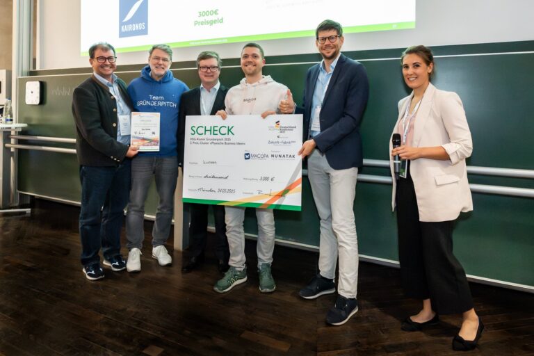 2. Platz beim HSG Alumni Gründerpitch 2025!&nbsp;